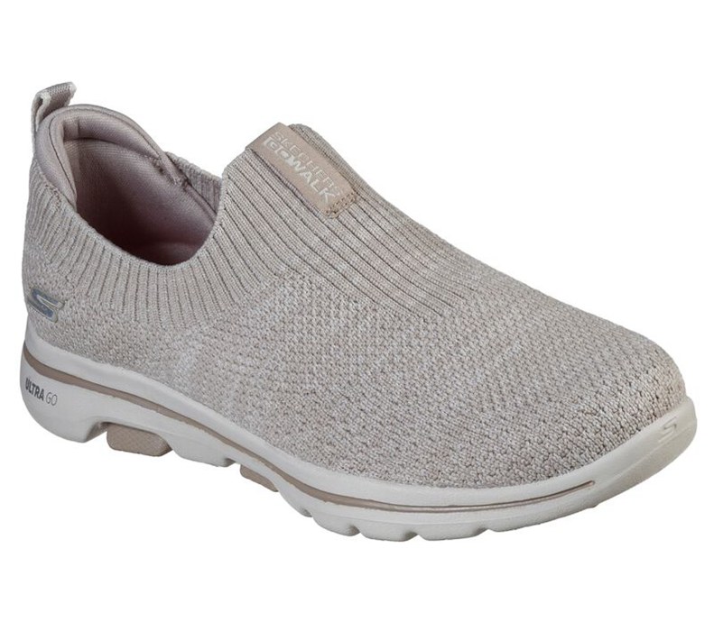 Skechers Dam Grå Slip On - Gowalk 5 - Trendy - Sverige (EGRBL-2065)